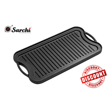 Discount product Kitchen Reversible Cast Iron Grill Griddle